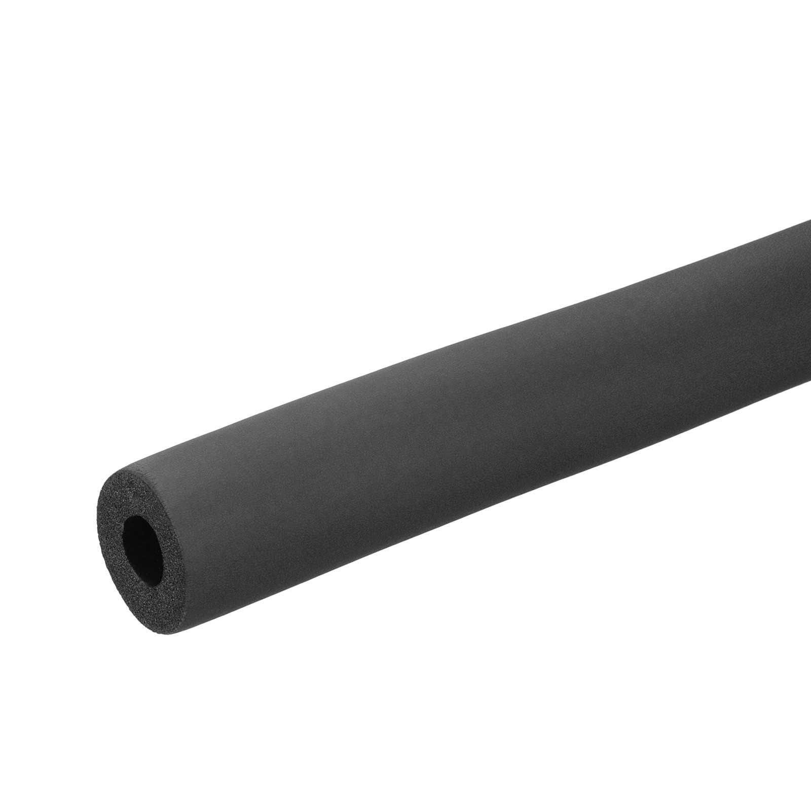 PATIKIL 13/16" (20mm) ID x 3.3Ft x 0.59" Pipe Insulation Foam Tube, Pipe Cover Wrap Roll Bar Tubing for Handle Grip HVAC Air Conditioner Units, Black