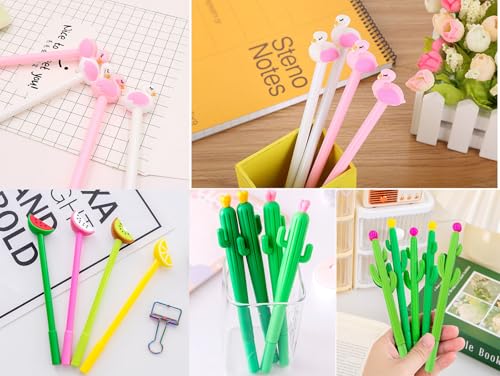 Pack de 30 bolígrafos de gel multicolor 0.5mm estilo A miniatura 4