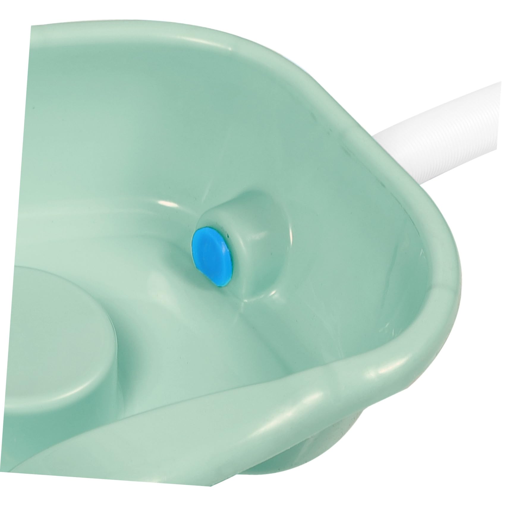 minkissy Haarwaschbecken aus Kunststoff für Bettlägerige Ergonomische Form mit Glatter Oberfläche für Bequemes Haarewaschen im Bett