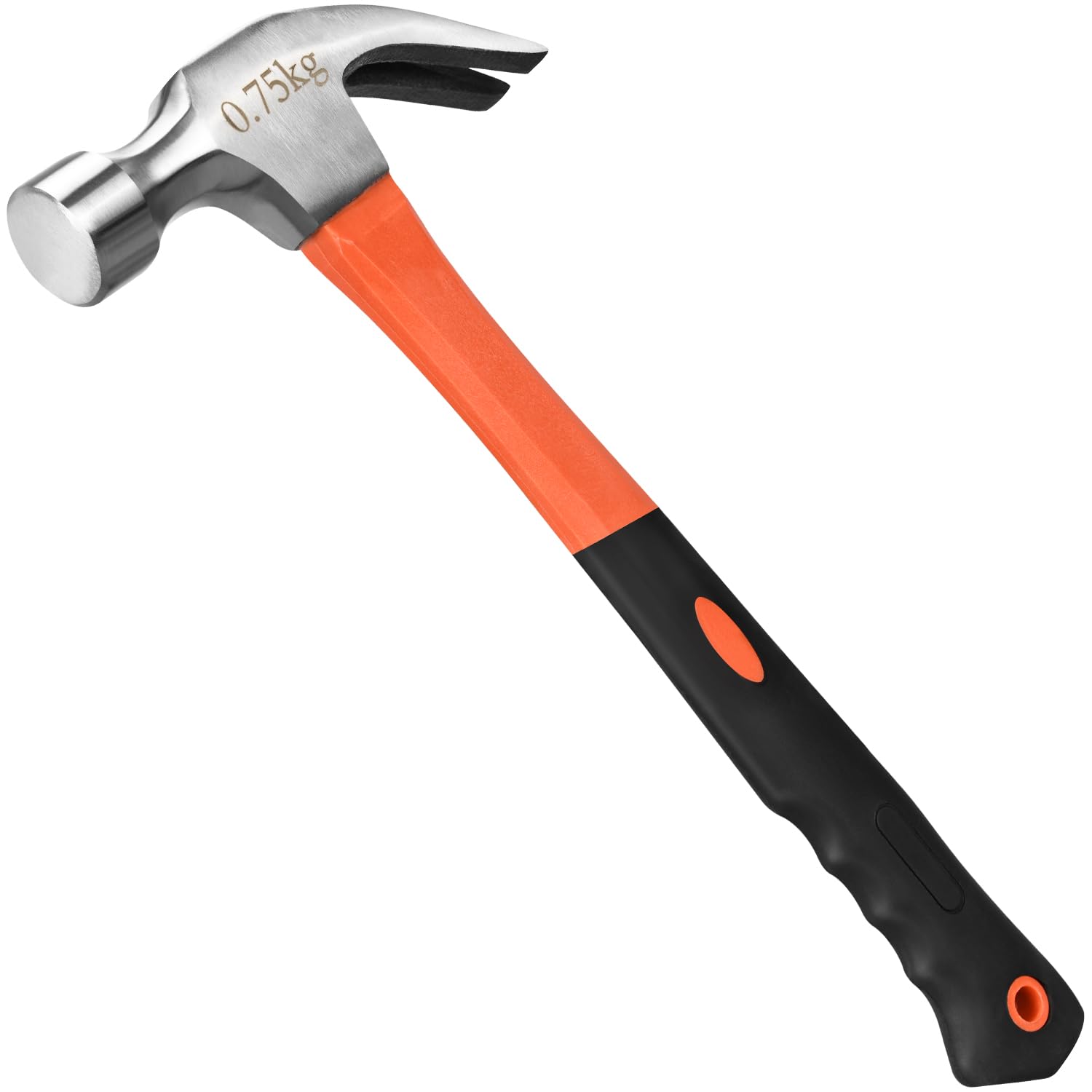 24oz Claw Hammer, Fiberglass General Purpose Claw Hammer