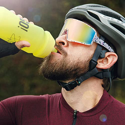 Image of MAXJULI Polarized Sunglasses for Men Women, Windproof Outdoor Sports Cycling Running UV400 Protection Sun Glasses 8121