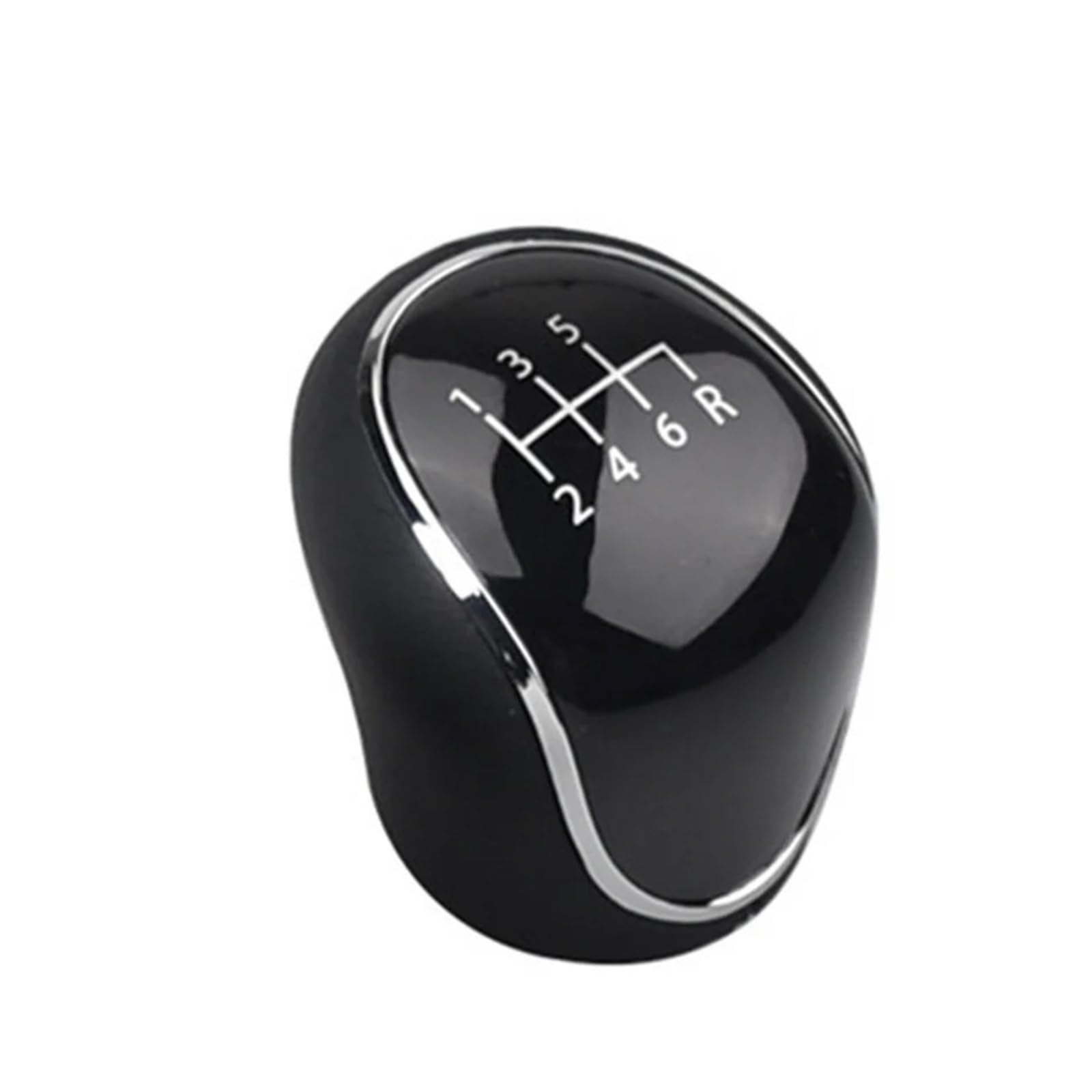 Gxqklsu 123456R Gear Shift Knob For Mondeo 4 For S-Max For C-Max For Focus 2 For Kuga 5/6 Speed Mt Gear Shift Knob Shifter Lever Arm Headball Car Accessories(123456R)