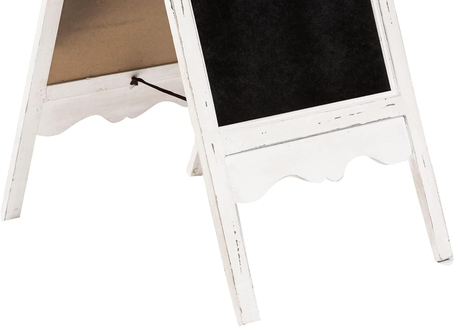 Biscottini Lavagna Nera con cavalletto 95x50x6 cm - Lavagna Bifacciale da Terra Ristorante Bar - Lavagna Cancellabile in Legno - Lavagnetta cucina - Lavagna per Bambini - Lavagna Ardesia da Gesso