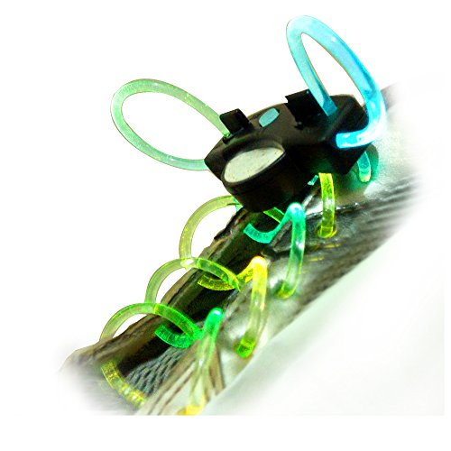 AGPTEK LED Shoelaces, Multi-Color LED Light Up Waterproof Laces with 3 Modes for Cool Disco Party Kids Cosplay Hip-hop Dancing Night Safety Running Jogging Biking
