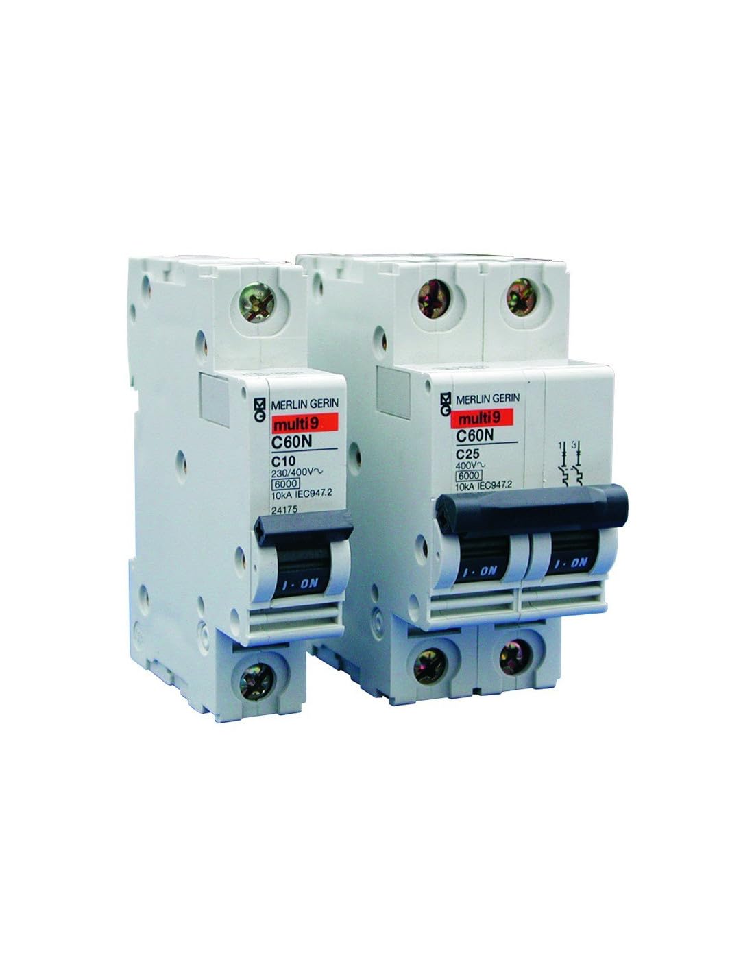disjoncteur schneider - ic60n - 1 pôles - 16 ampères - courbe c - schneider electric a9f77116