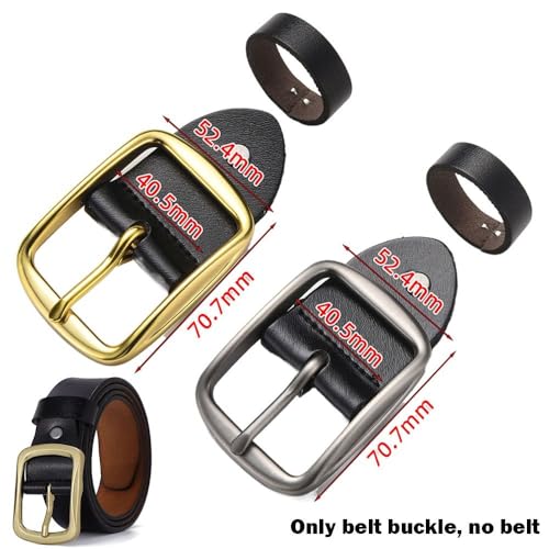 Men's Accessories Alloy Buckle DIY Belt Replacement Business Belt Accessories Adjustable Men's Belt Head Men(06)2