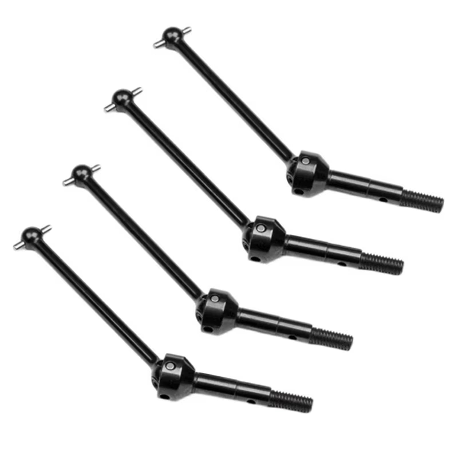 MGHGFYTAS RC Car Accessories Compatible With HPI For Racing WR8 For Flux WR8 3.0 For Nitro RC Car Parts Accessories 4Pcs Front And Rear Drive Shaft CVD 55Mm 107544