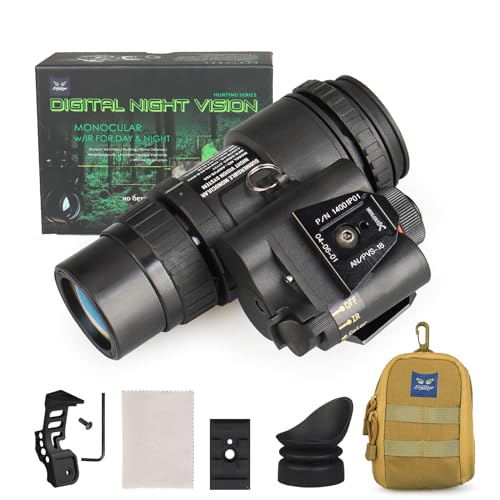 CANIS SPORT INC New Version PVS-18 Pro Infrared 2.7X 32 Digital Night Vision PVS-18 Pro high-Performance Infrared Lightweight Design for Hunting, black