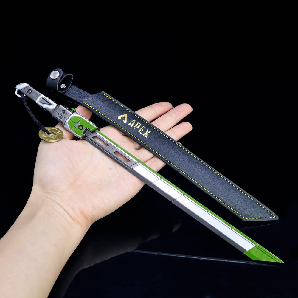 Zoegray APEX Legends-Spiele Crypto Erbstück Schwert Waffe Glühen  Metallschwert Spielzeug Action Figur Spiel Sammlung Schlüsselbund Geschenk  (Nicht Leuchtend,30cm): Amazon.de: Spielzeug