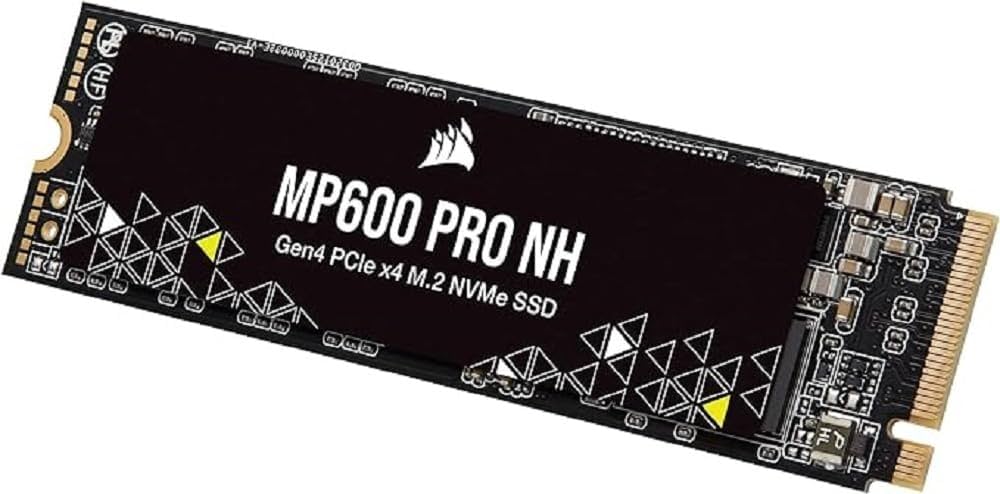 内蔵型SSD Corsair MP600 500GB NVMe SSD Amazon | CORSAIR Corsair MP600 PRO NH 500GB PCIe Gen4 x4