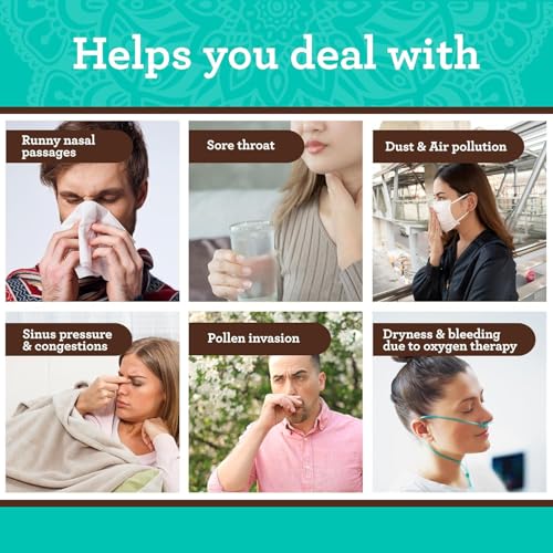 Image of GuruNanda PreMixed Saline Packets for Nasal Rinse (192 Count), All Natural Sinus Rinse Packets to Help with Allergies & Congestion Relief, 0.08oz Each