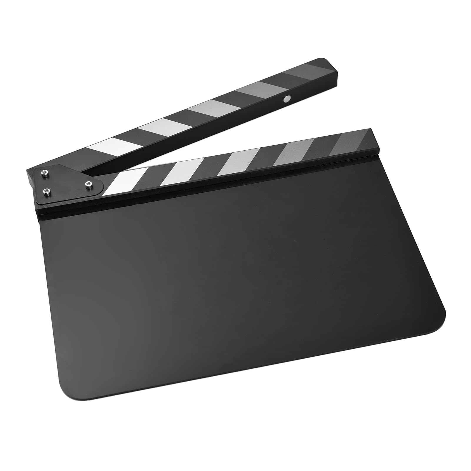 Jemora Film de Clap en Acrylique, Ardoise du réalisateur de Film, Coupe de scène d'action, Film de Clap, Ardoise effaçable à Sec