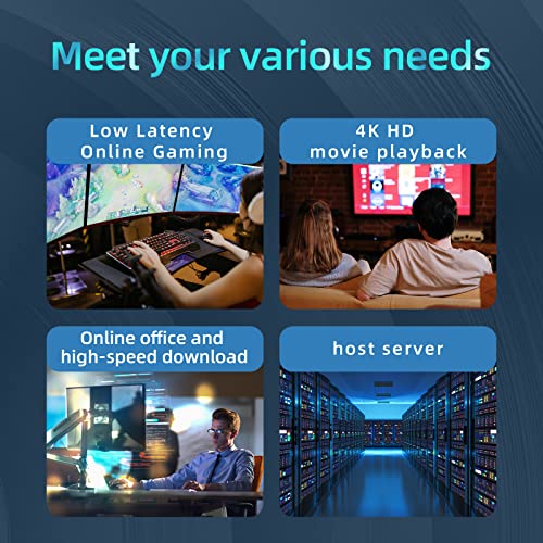 2.5Gbase-T Pcie Network Adapter 2.5 Gb Ethernet Card,Rlihm 2.5Gb Network Card Rj45 Lan Port,2500/1000/100Mbps,1 Port,For Gaming/Office, Support Windows/Linux With A Low Profile Bracket,I225-V Chipset #TOP5