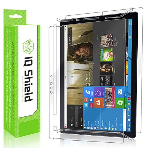 Iq Shield Full Body Skin Compatible With Microsoft Surface Pro 4 2015 / Surface Pro 2017 + Liquidskin Clear (Full Coverage) Screen Protector Hd And Anti-Bubble Film #TOP7