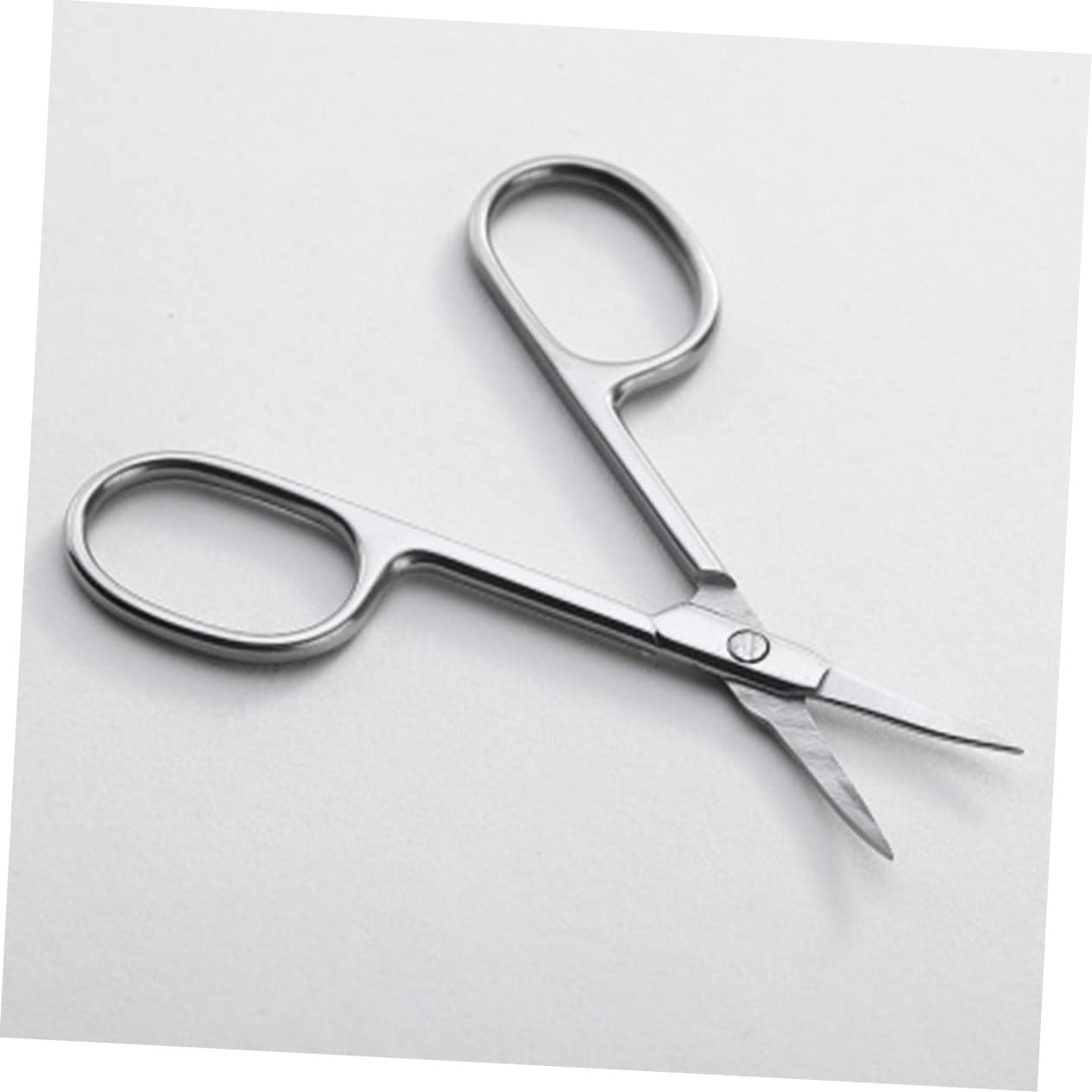Housoutil 3pezzi Forbici Da Bellezza Acciaio Inossidabile Con Punte Affusolate Kit Multiuso Per Sopracciglia Ciglia e Unghie Strumento Professionale Per Manicure e Grooming Personale
