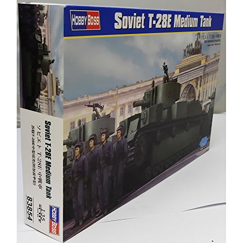 Hobbyboss 1:35 Soviet T-28E Medium Tank kit de montage char moyen 83856