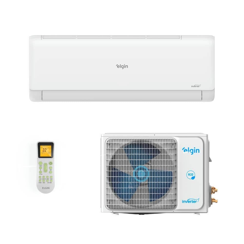 Ar Condicionado Split Hi Wall Inverter Elgin 24000 Btus Quente e Frio Eco Inverter Ii Wi-fi C 220v