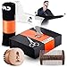 PREMIUM 5-Piece Beard Care Grooming Kit | Complete SET - Beard Brush, Sandalwood Comb, Trimming Scissors, Beard Bib & Shaping Tool | Great for Natural Growth, Shaping & Styling | Perfect GIFT for men