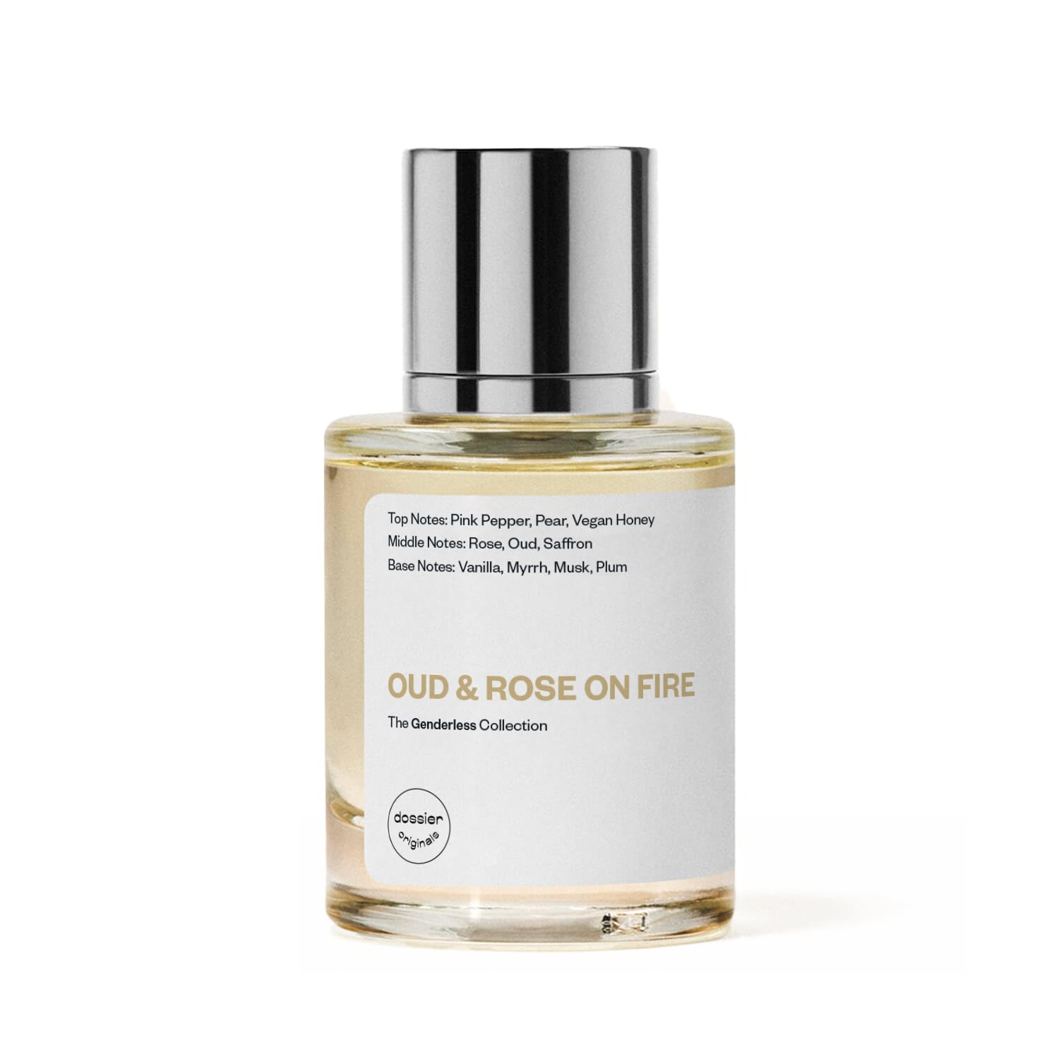 Dossier Original Eau de Parfum - Oud & Rose on Fire - Unisex - 50 ML Long-lasting Perfume Crafted in France - Image 6