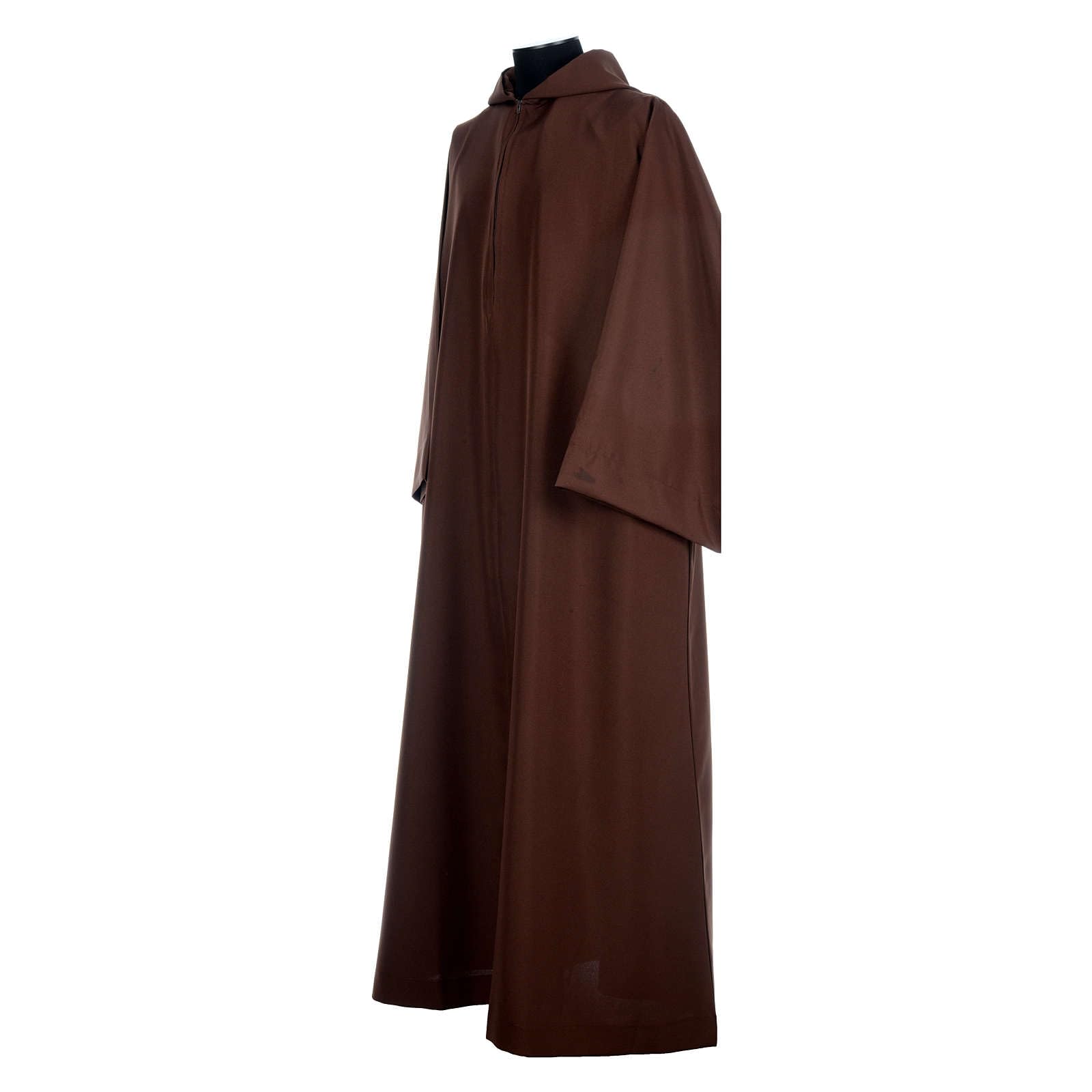 Holyart Braune franziskane Albe aus Polyester, 145 cm (57 inc.)