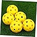 NULYLU 12pcs Hollow Golf Practice Balls Durable Porous Training Balls for Indoor and Outdoor Golfing for All Ages and Skill Levels