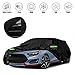 Waterproof Car Cover Replacement for 2011-2025 Hyundai Veloster, 6 Layers All Weather Car Cover with Zipper Door & Windproof Bands for Snow Rain Dust Hail Protection