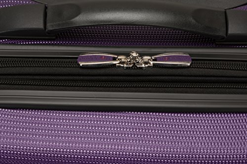 Rockland F160-PURPLE Melbourne Hardside Expandable Spinner Wheel Luggage, Purple, 3-Piece Set thumb #4