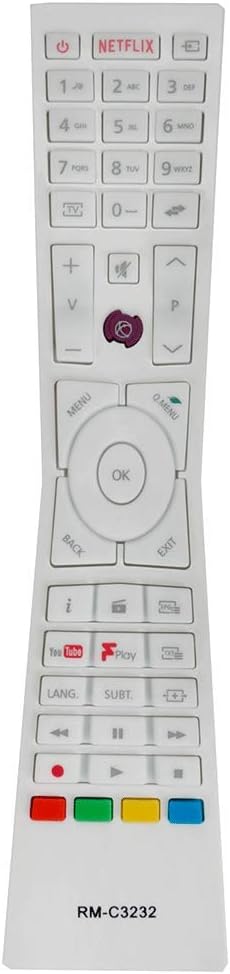 VINABTY Remote Control RMC3232 RM-C3232 Replacement for JVC LT32C670 LT-24C660 LT-55C860 LT-43C862 LT32C671 LT-43C870 LT-43C860 LED Smart TV - Image 3