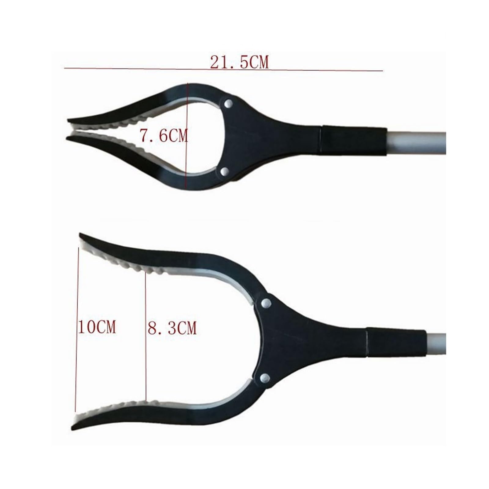 Hogar Pinza Recoge Objetos Herramienta De Agarre, Garra Basura, Plegable, Ayuda Práctica, Asistencia For Llegar Recogedor Basura Para Jardines