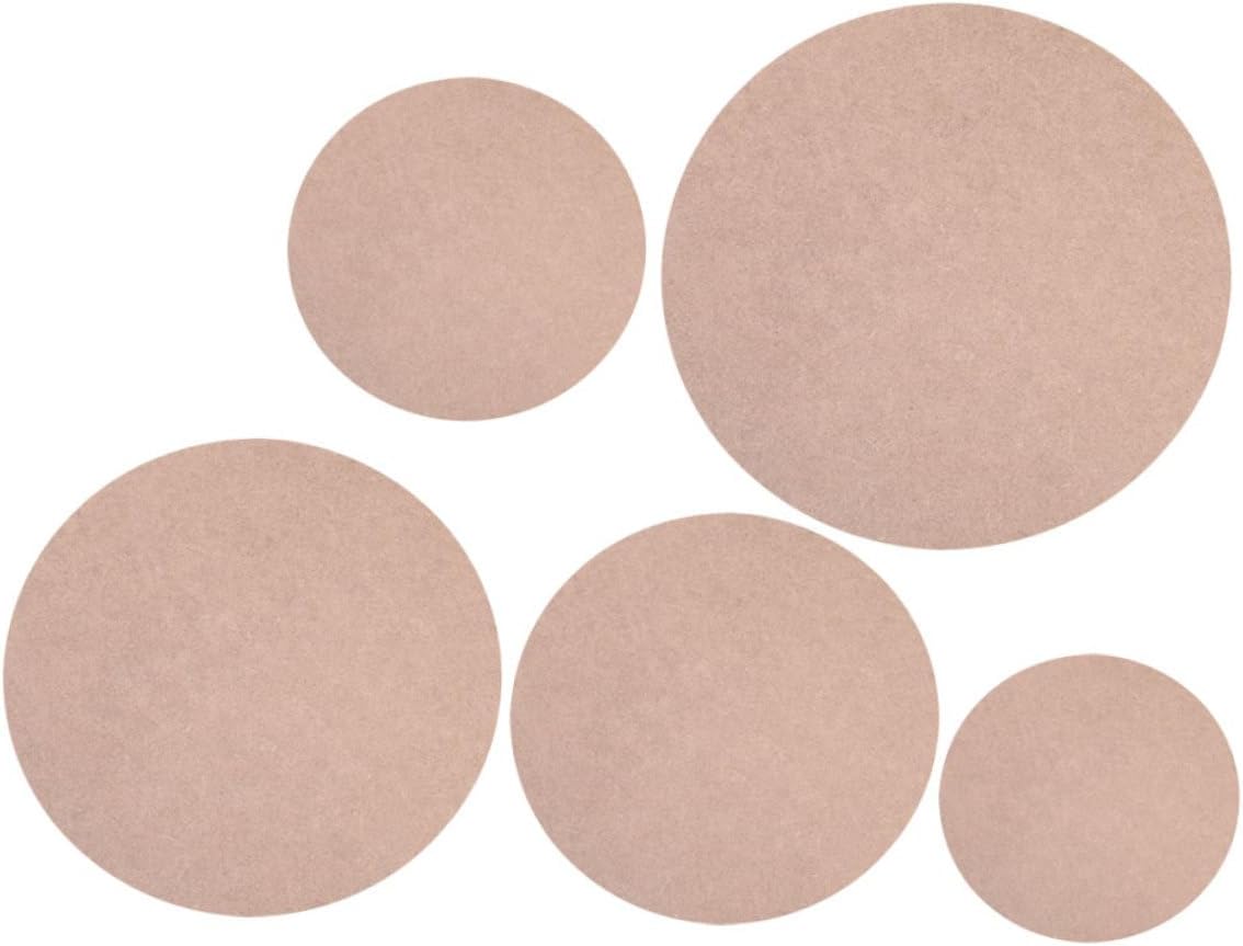 HAPINARY 5pcs Pottery Bats Clay Sculpture Base Density Board Smooth Surface for Clay Projects