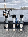 Brocraft Rod Storage for Alumacraft Boat/AlumaTrac Bracket System 3 Rods Storage
