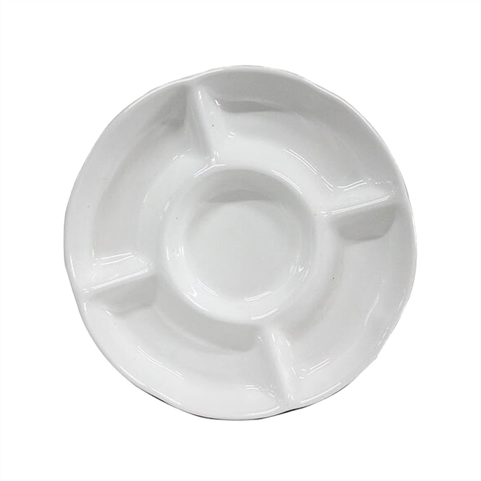 Ceramiczna Paleta Akwareli, Biała Paleta Artysty, Odpowiednia Do Malowania Olejnego, Akwareli, Tacki Do Mieszania Gwaszu