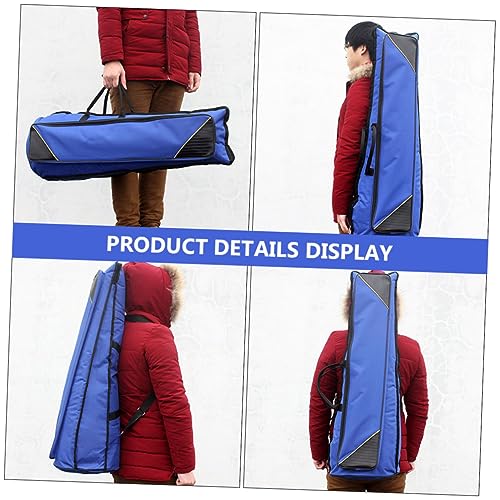 SUPVOX 1pc Tenor Trombone Package Gig Bag Trombone Mute Bag Instrument Protective Bag Tenor Trumpet Trombone Backpack Tenor Trombone Case Trombone Gigbag Travel Cotton Suit Bag Tricolor