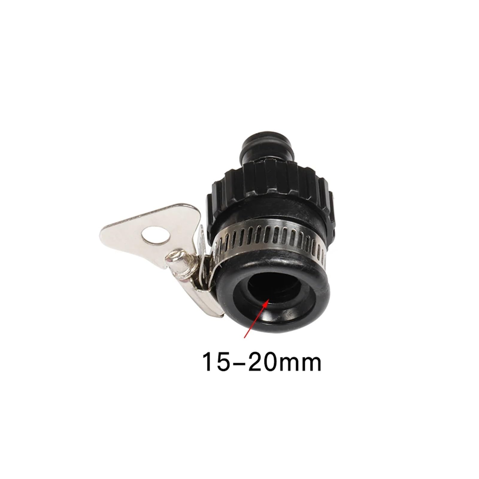 6 accesorios universales para grifo, conector rápido de latón, adaptador de riego de jardín, accesorios de manguera de riego (plateado)
