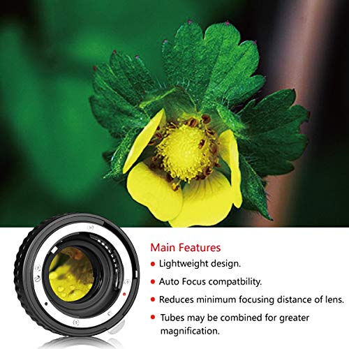 MEIKE N-AF1-A Tubo de extensión macro electrónico con autoenfoque para cámaras Nikon DSLR D80 D90 D300 D3100 D3200 D5000 D5100 D5200 D7000 D7100 miniatura 5