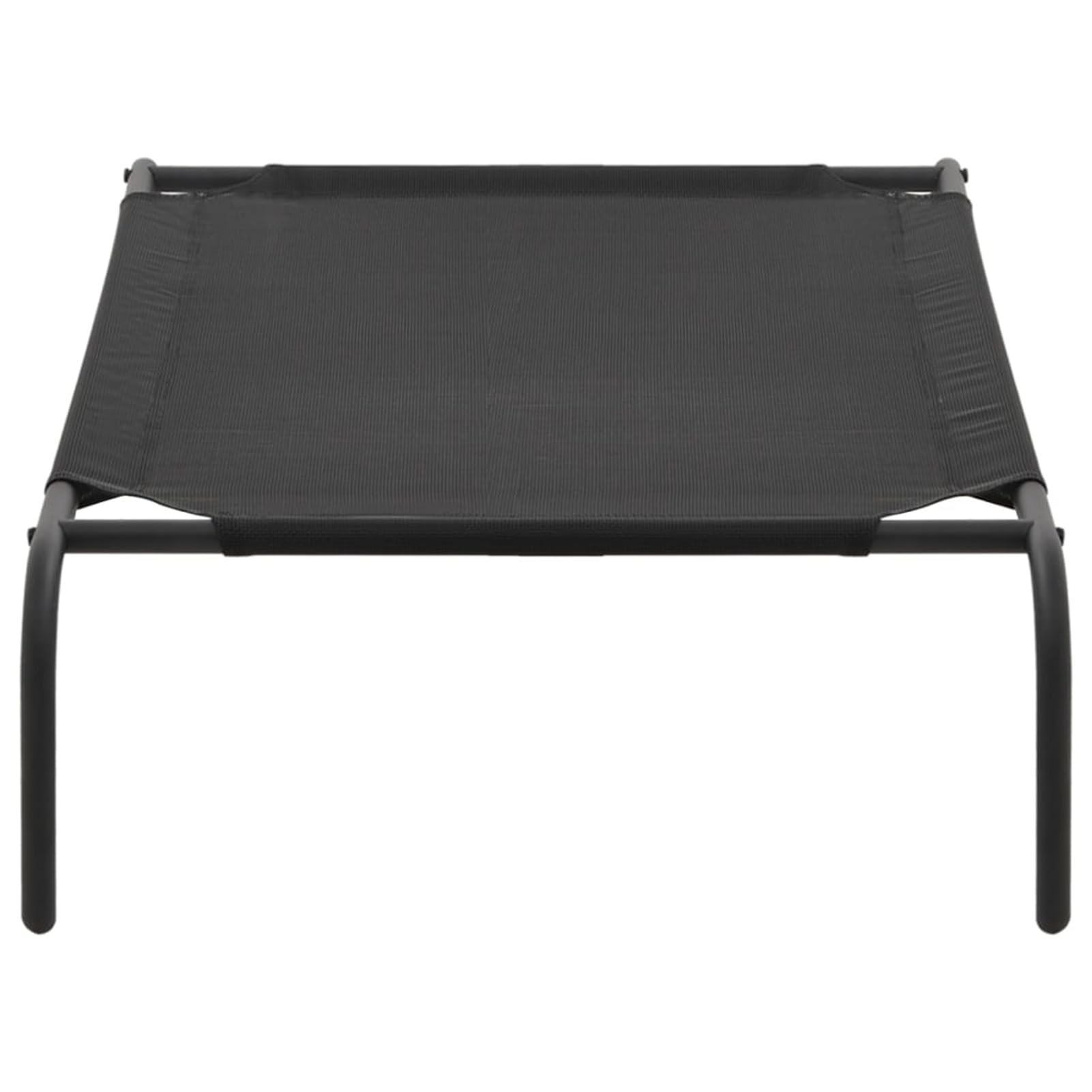 ShGaxin Cama de Perro, Colchon Perro, Cuna Perro, Cama Mascota, Cama para Perros Y Gatos, Dog Bed, elevada Negra textilene S