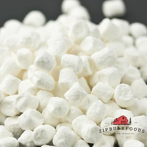 Miniatura 9 de Surtido de mini malvaviscos deshidratados para cereales o simplemente malvaviscos para chocolate caliente Este malvaviscos secos viene con bolsa