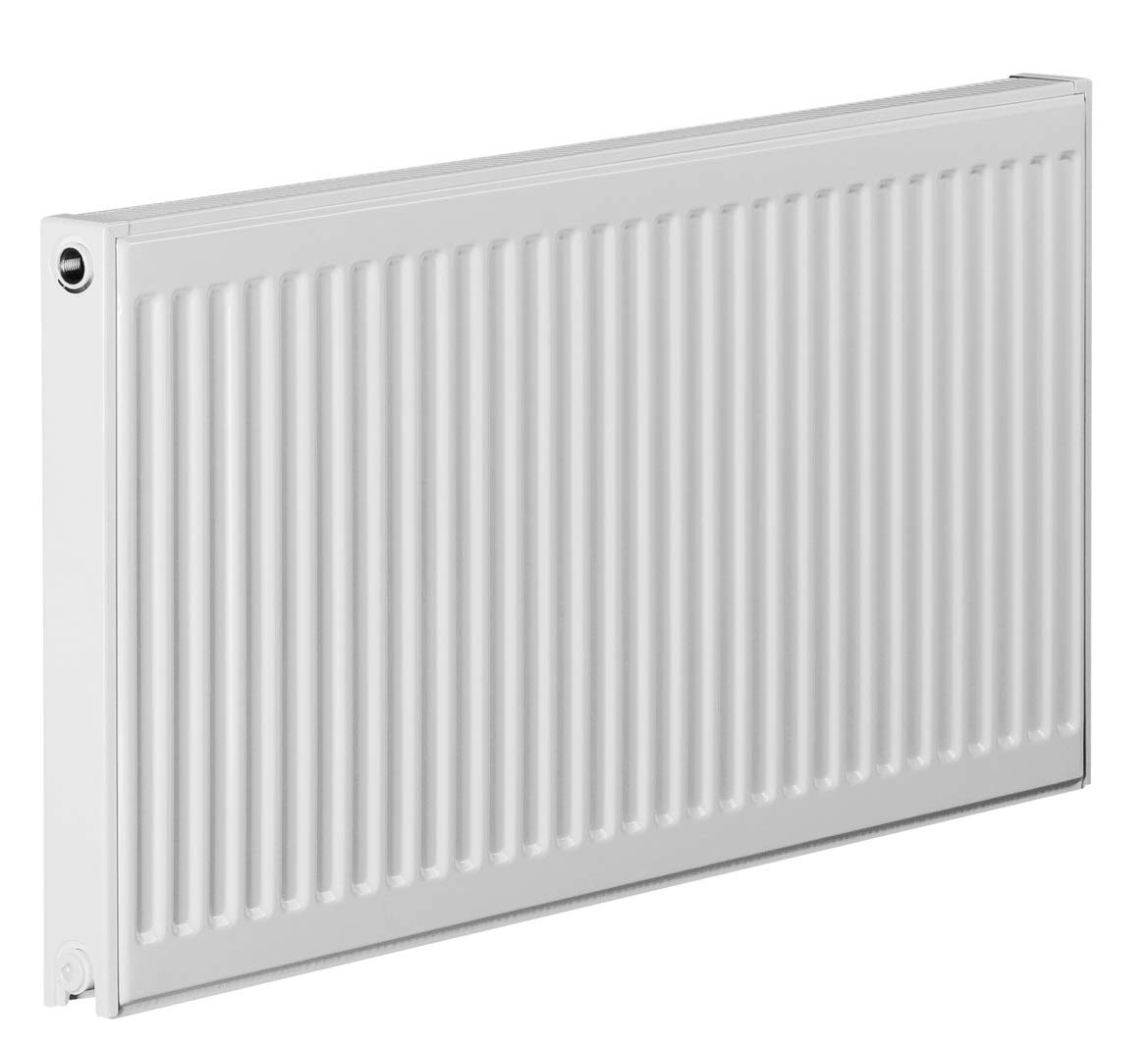 Greenedhouse 500mm Single Panel Type 11 Central Heating Compact Convector Radiator White All Lengths Prorad by Stelrad (1200mm)