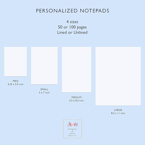 Miniatura 2 de Bloc de notas personalizado para niños con nombre en colores brillantes del arco iris, linda fuente, bloc de notas de escritura para niños. 4