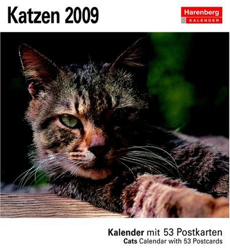 Harenberg Postkarten-Kalender Katzen 2009