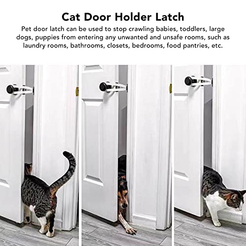 Trava de Porta de Gato, 3 Peças de Trava de Porta de Gato, Trava de Porta de Animal de Estimação par