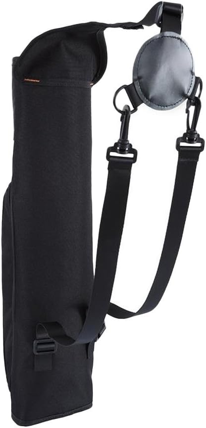 Multi-Function Archery Arrow Quiver Bow Bag Waterproof Oxford Arrow Backpack Shoulder bag Hunting Target Training Archery Carry Bag (Black)