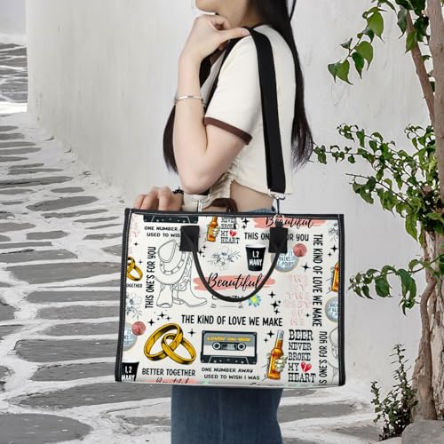 Bolso Tote de Lona Country Music para Fans miniatura 4