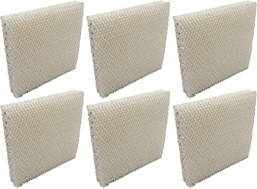 MaxLLTo Pack of 6 Replacement Humidifier Filter Compatible for Duracraft DH840C DH7800 DA1005 Models (7-5/8” x 7-1/2” x 1-1/16”)
