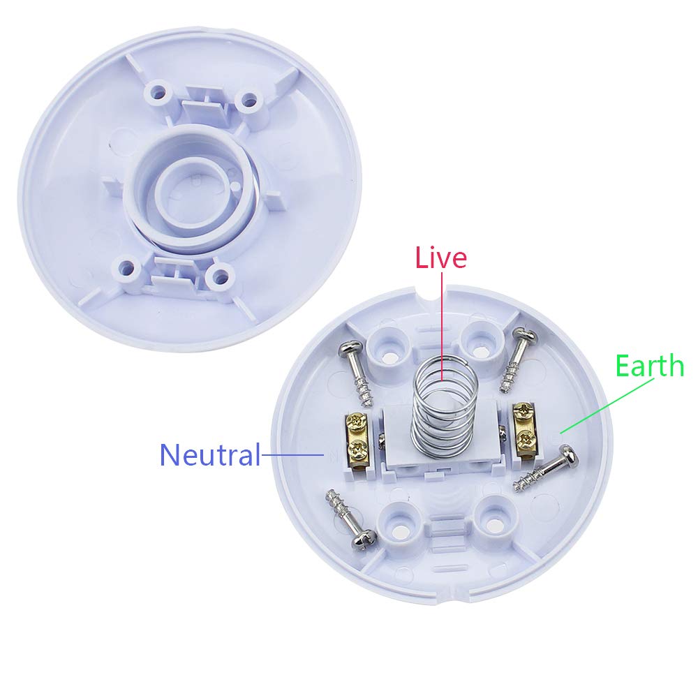 Interruttore A Pedale Per Lampada Da Pavimento - Cavo Bianco E Rame, Controllo Comodo, Sicuro