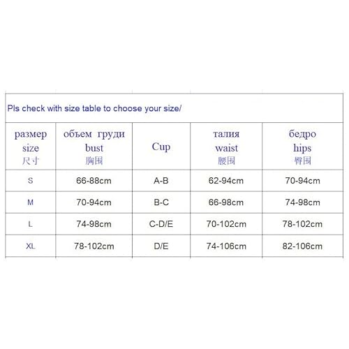 Xwwdp One-Piece Swimsuit Women V-Neck Backless Patchwork Girl Beach Adjustable Suits Swimwear (Color : A, Size : L Code) #TOP1