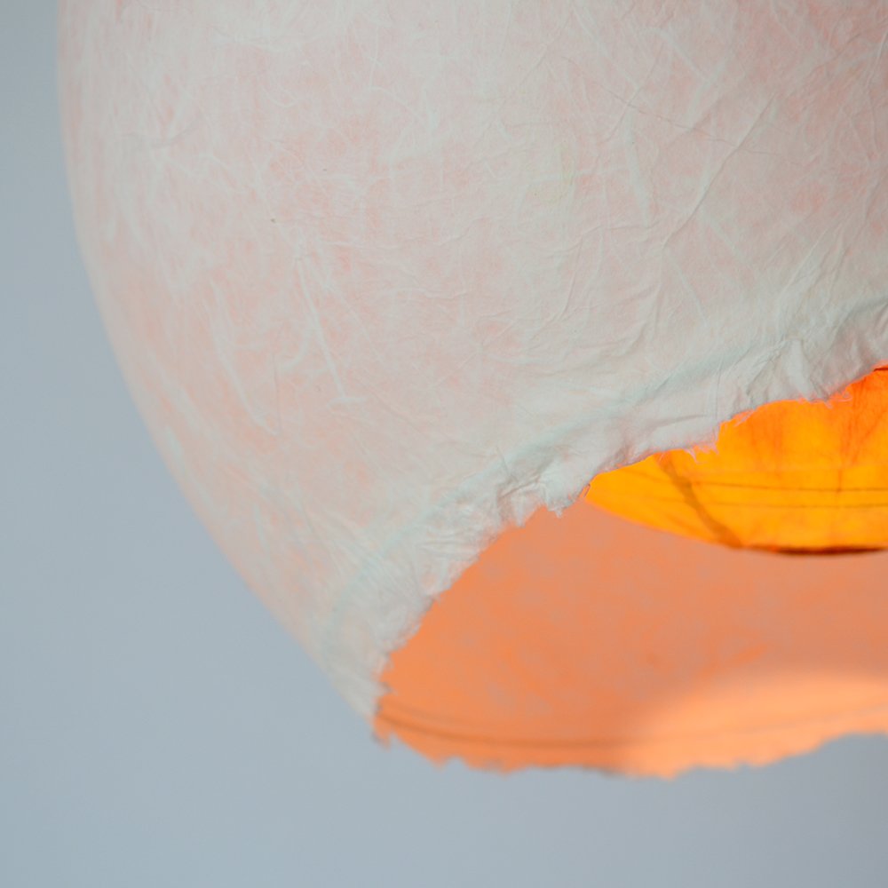 Amazon | 美濃和紙製 ちょうちん ボール型インテリア照明ライト 月の