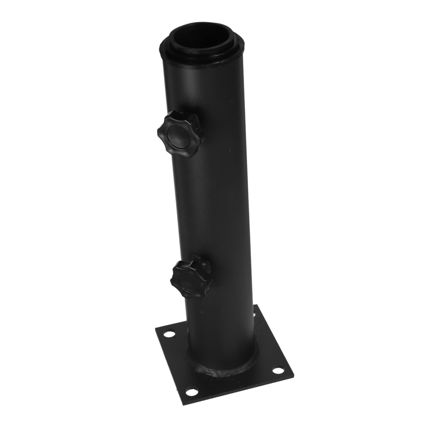 Portaombrelli per Vacanze Estive da Esterno Base in Ferro Robusto con Tubo di Base Ombrello Supporto Ombrellone Antivento Versatile per Ombrellone da Patio e Bordo Piscina