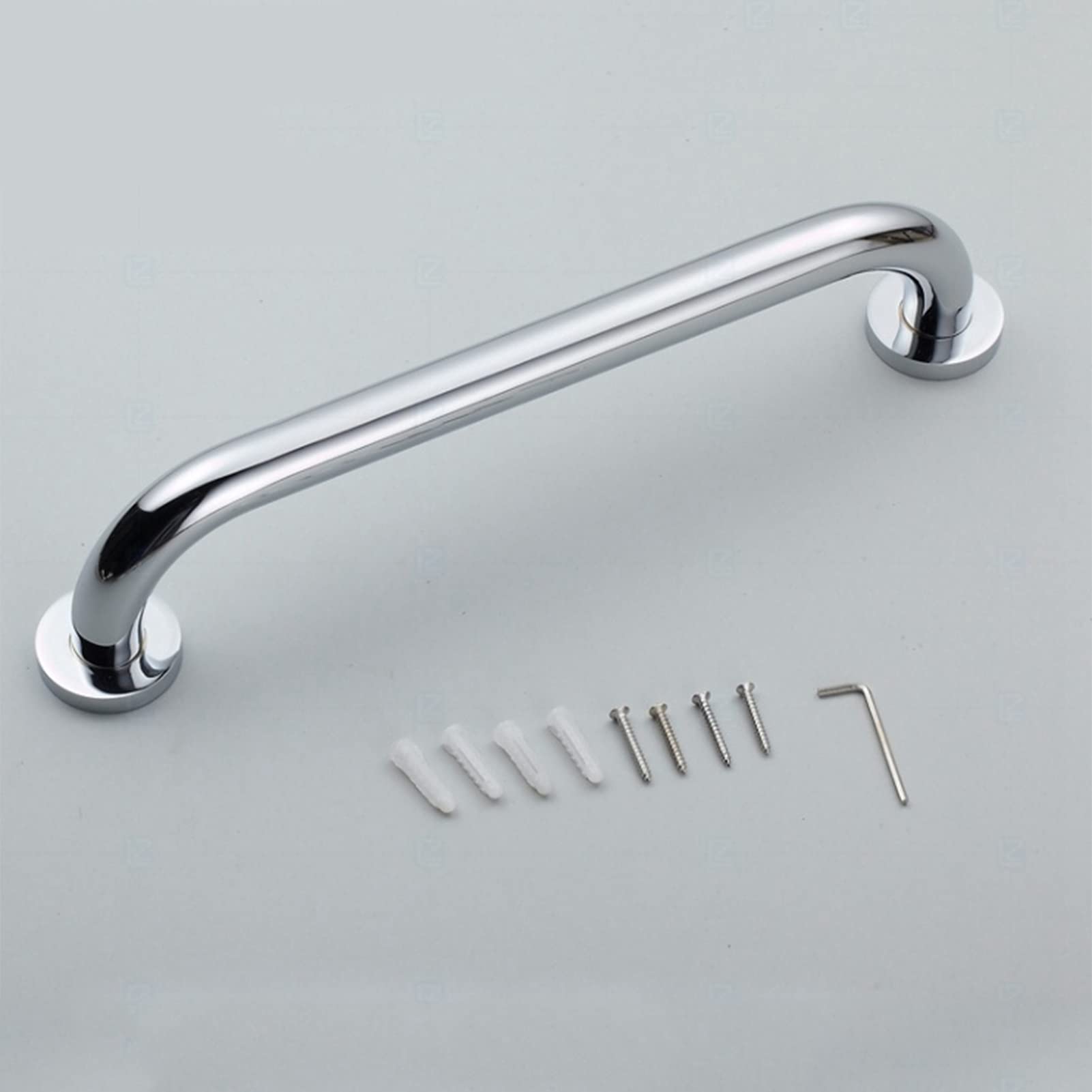 Barra di Sostegno per Bagno, Barre Antiscivolo in Acciaio Inossidabile per portasciugamani per disabili e Anziani, Maniglia di Sicurezza per WC, Barra Antiscivolo (30 cm)