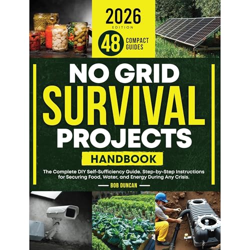 No Grid Survival Projects Handbook Audiobook By Bob Duncan cover art